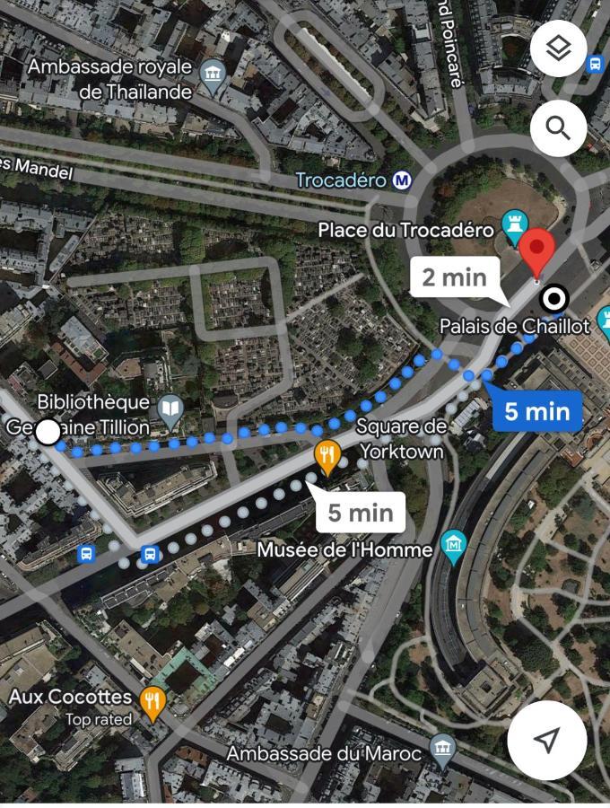 דירות פריז T2 Trocadero Tour Eiffel מראה חיצוני תמונה