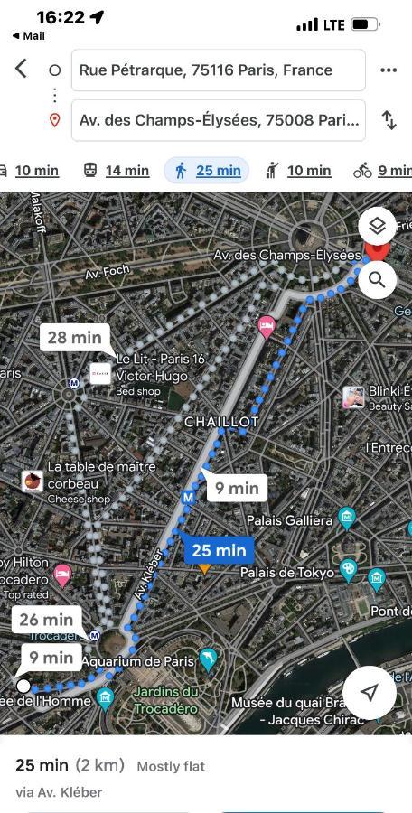 דירות פריז T2 Trocadero Tour Eiffel מראה חיצוני תמונה